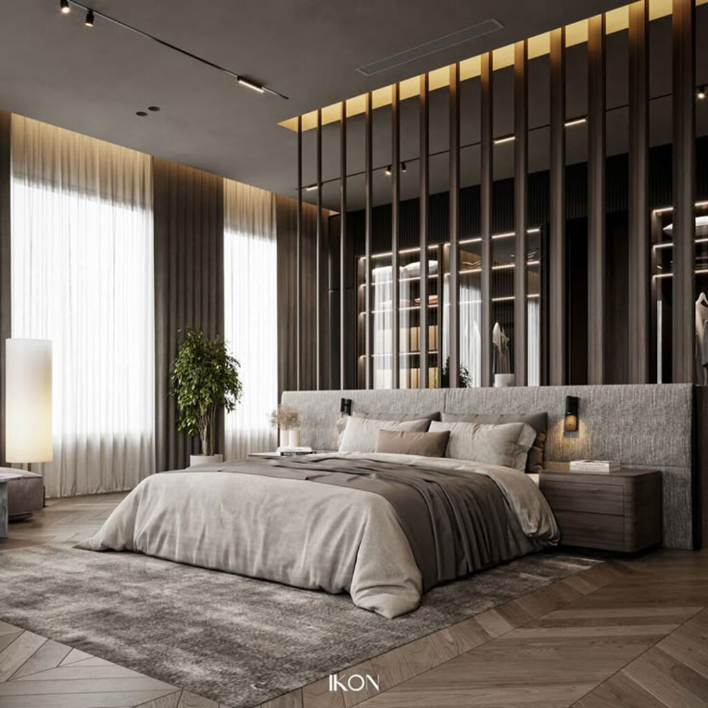 طراحی و دیزاین اتاق خواب دکوراتیو
