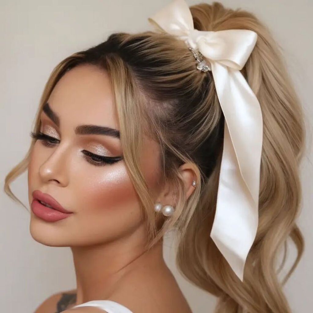 آرایش موی پاپیونی خاص 