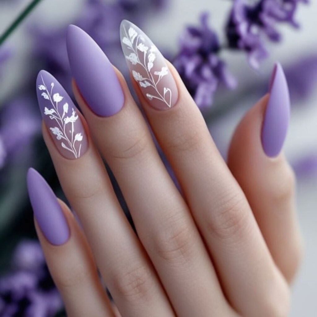 طراحی ناخن یاسی ۲۰۲۶