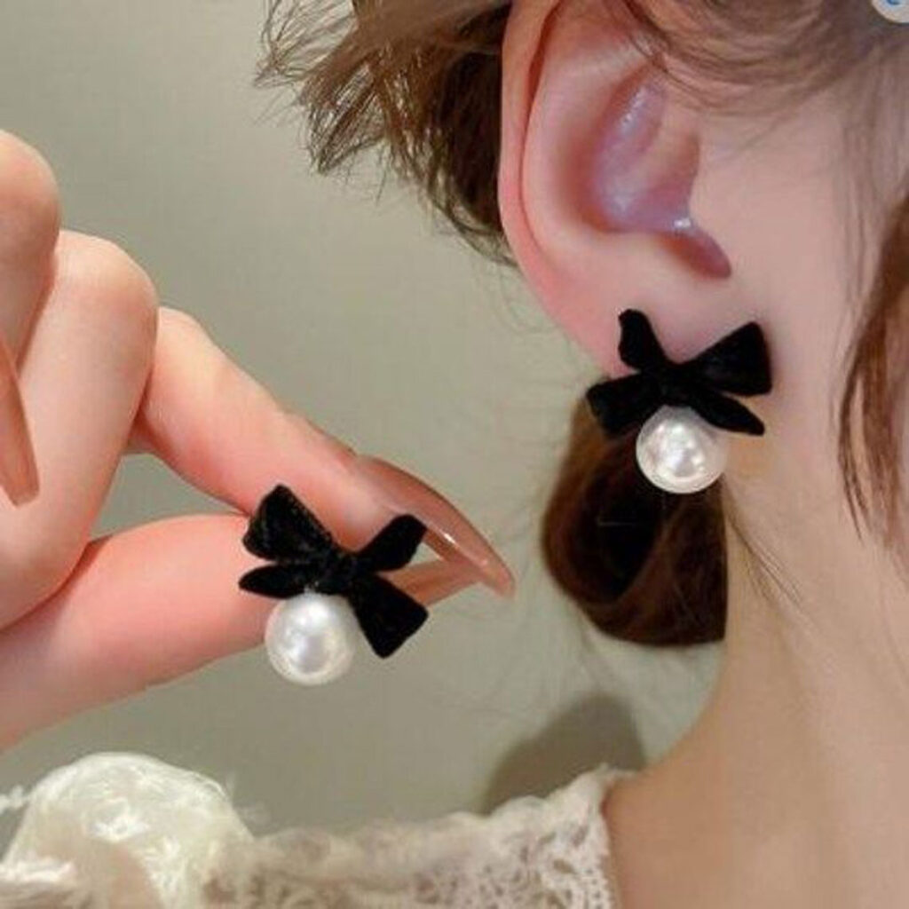گوشواره کره‌ ای پاپیونی