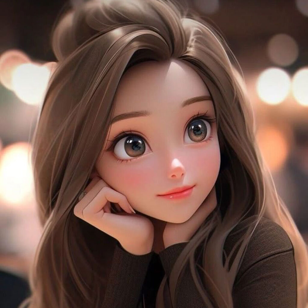 عکس پروفایل کارتونی چشم درشت