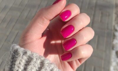 💅 جدیدترین مدل ناخن کوتاه صورتی با طرح مینیمال و ساده | ترند ۱۴۰۴