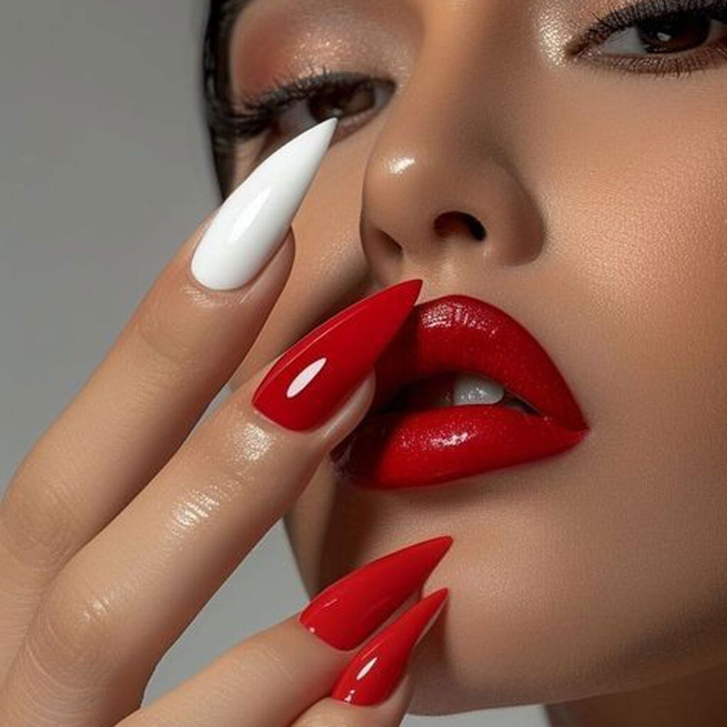 ترندهای رنگ رژ لب قرمز