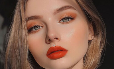 رژ لب نارنجی؛ ترندی پر انرژی برای استایل‌ های تابستانی و پاییزی