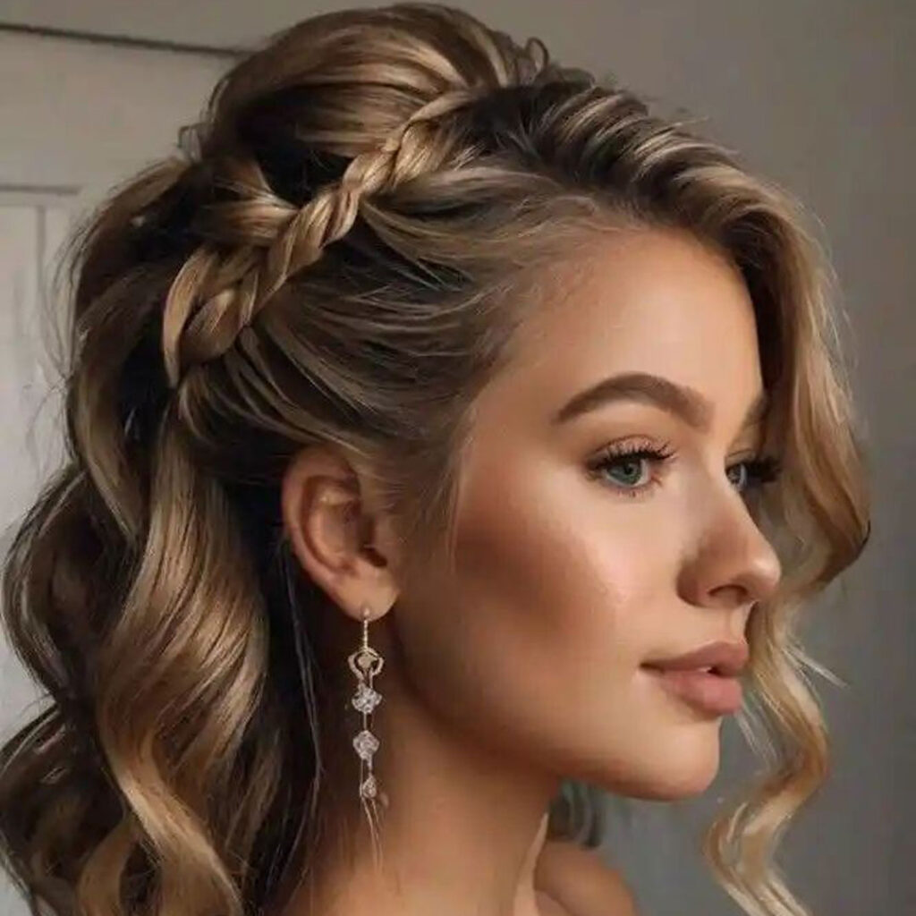 شینیون مو مینیمال برای مهمانی‌ های خاص 