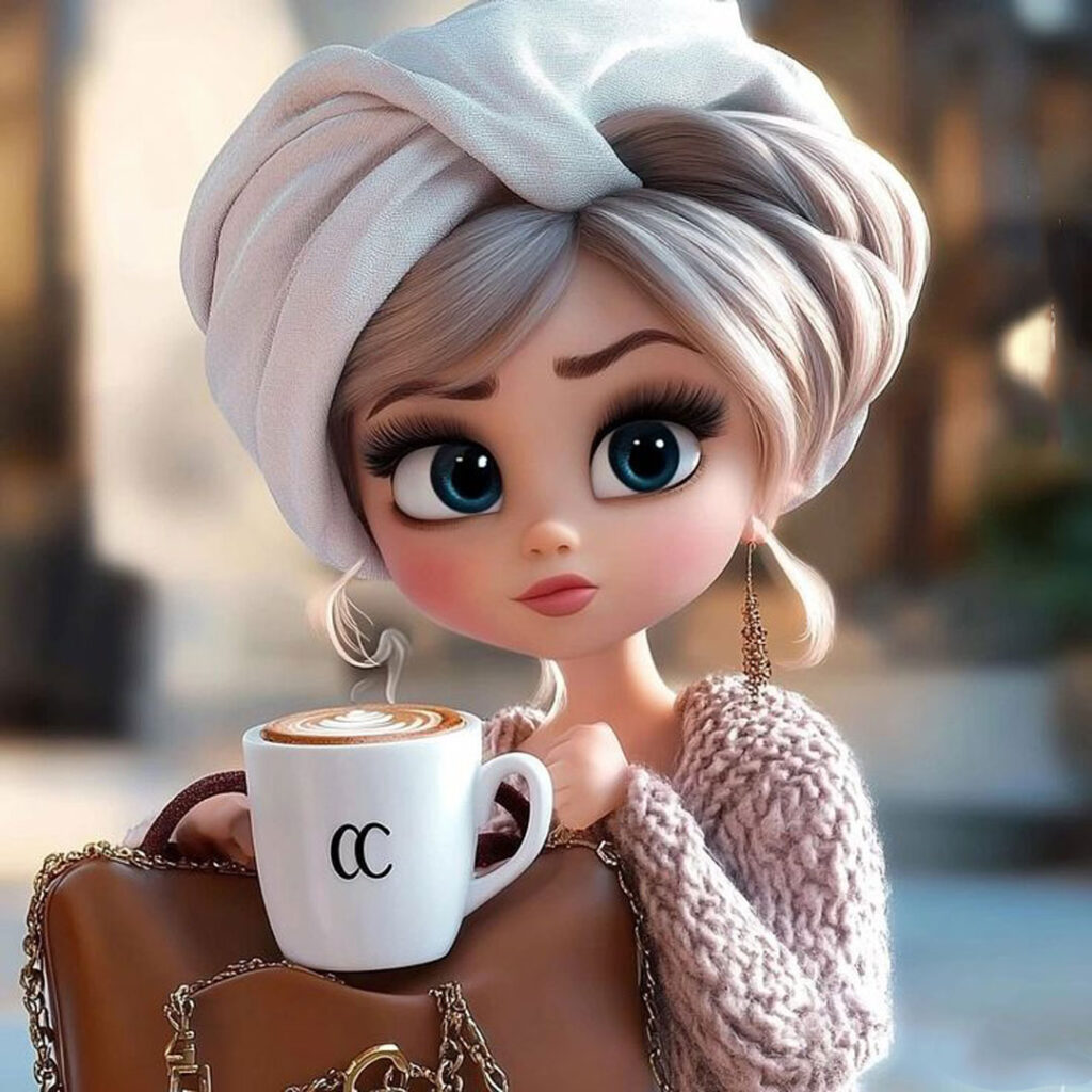 عکس پروفایل دخترانه کارتونی جذاب