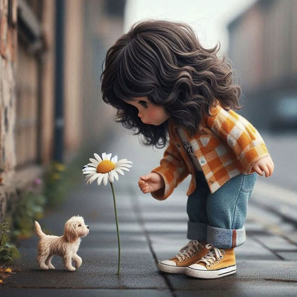 عکس پروفایل کارتونی با تم دخترانه جذاب