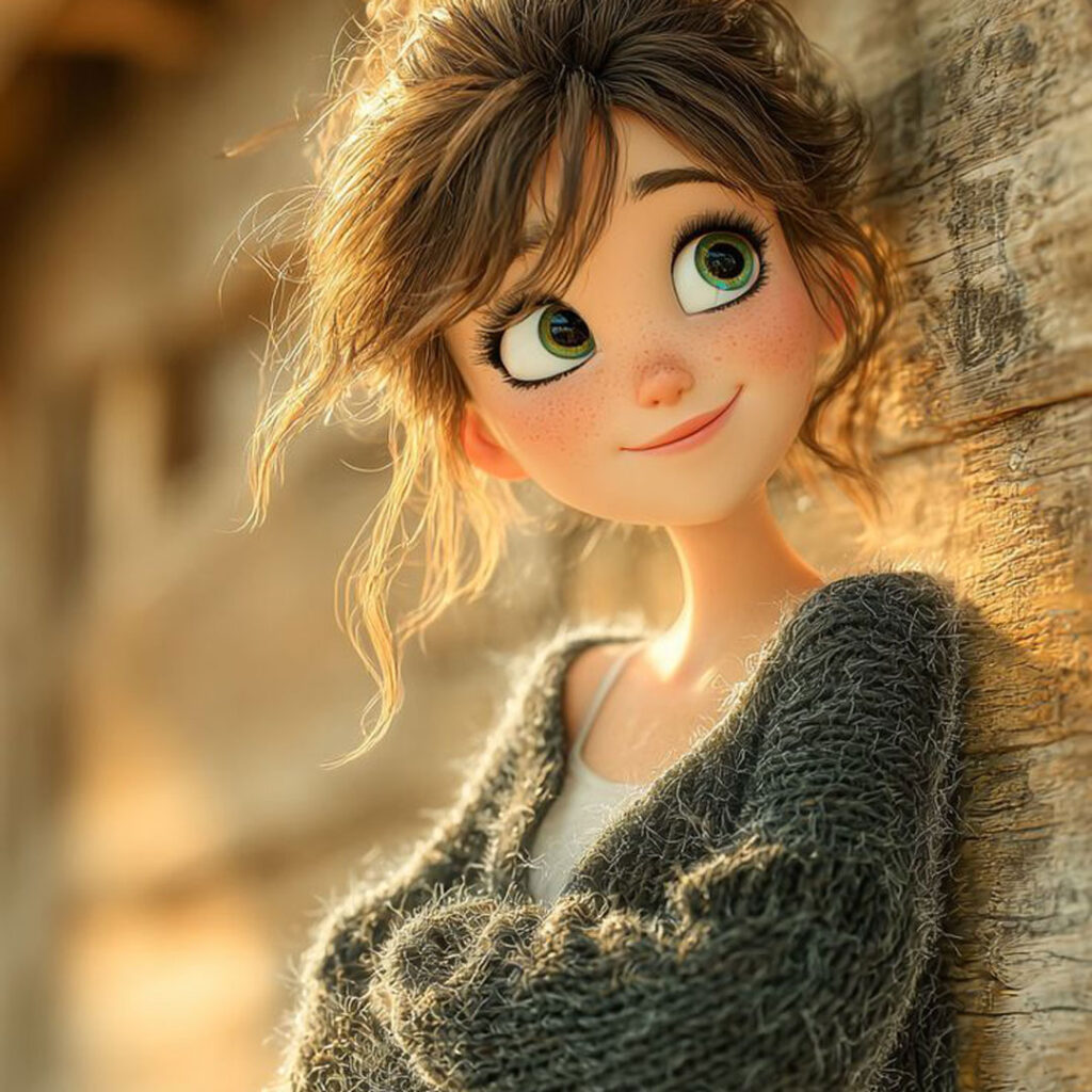 زیباترین عکس‌ کارتونی دخترانه برای پروفایل 