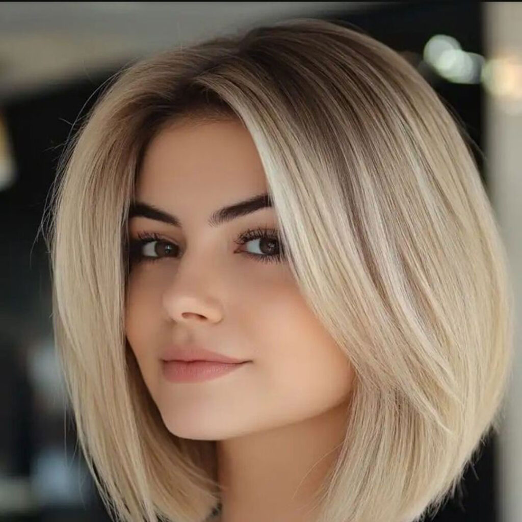 مدل موی باب بلوند فانتزی