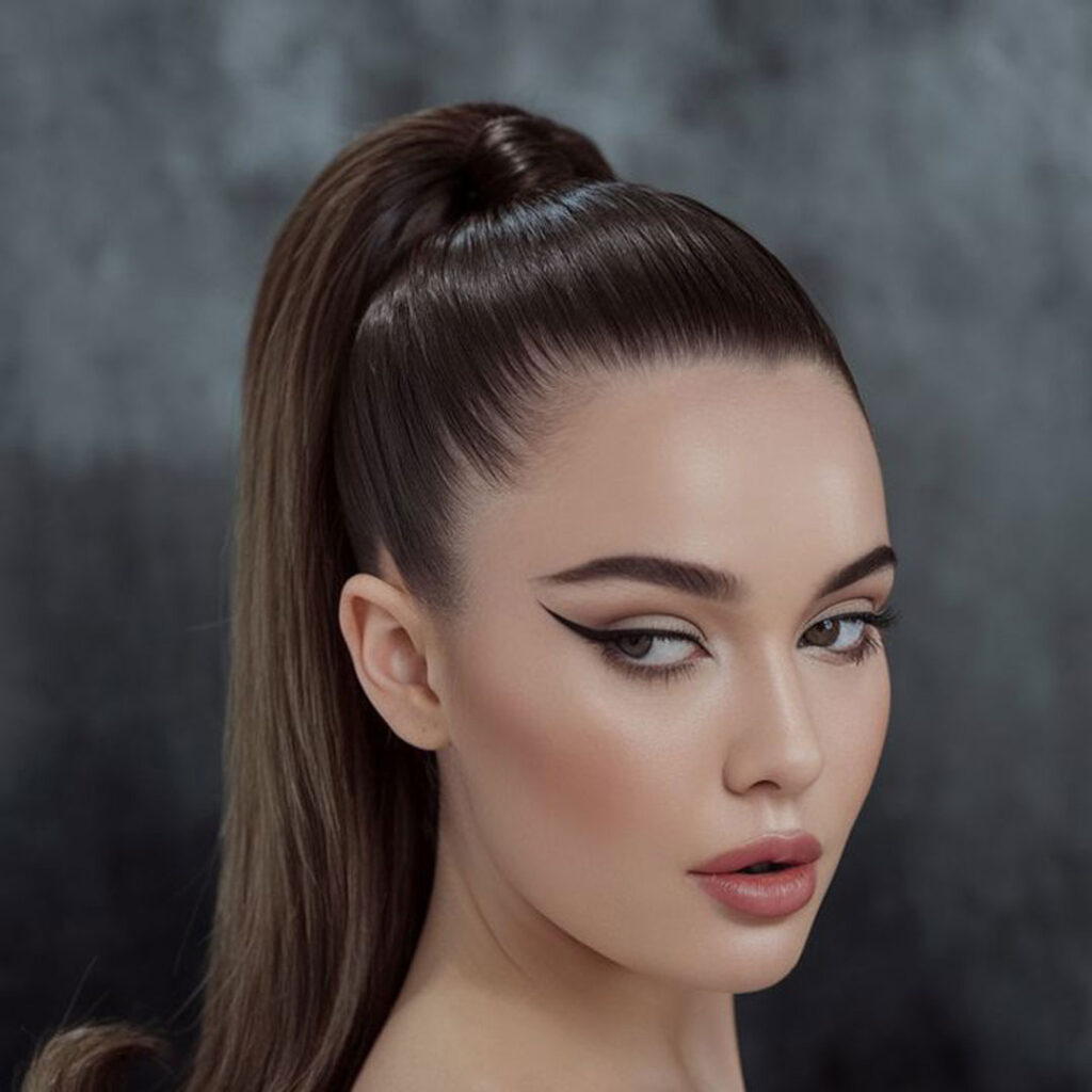 مدل موی دم‌ اسبی خاص