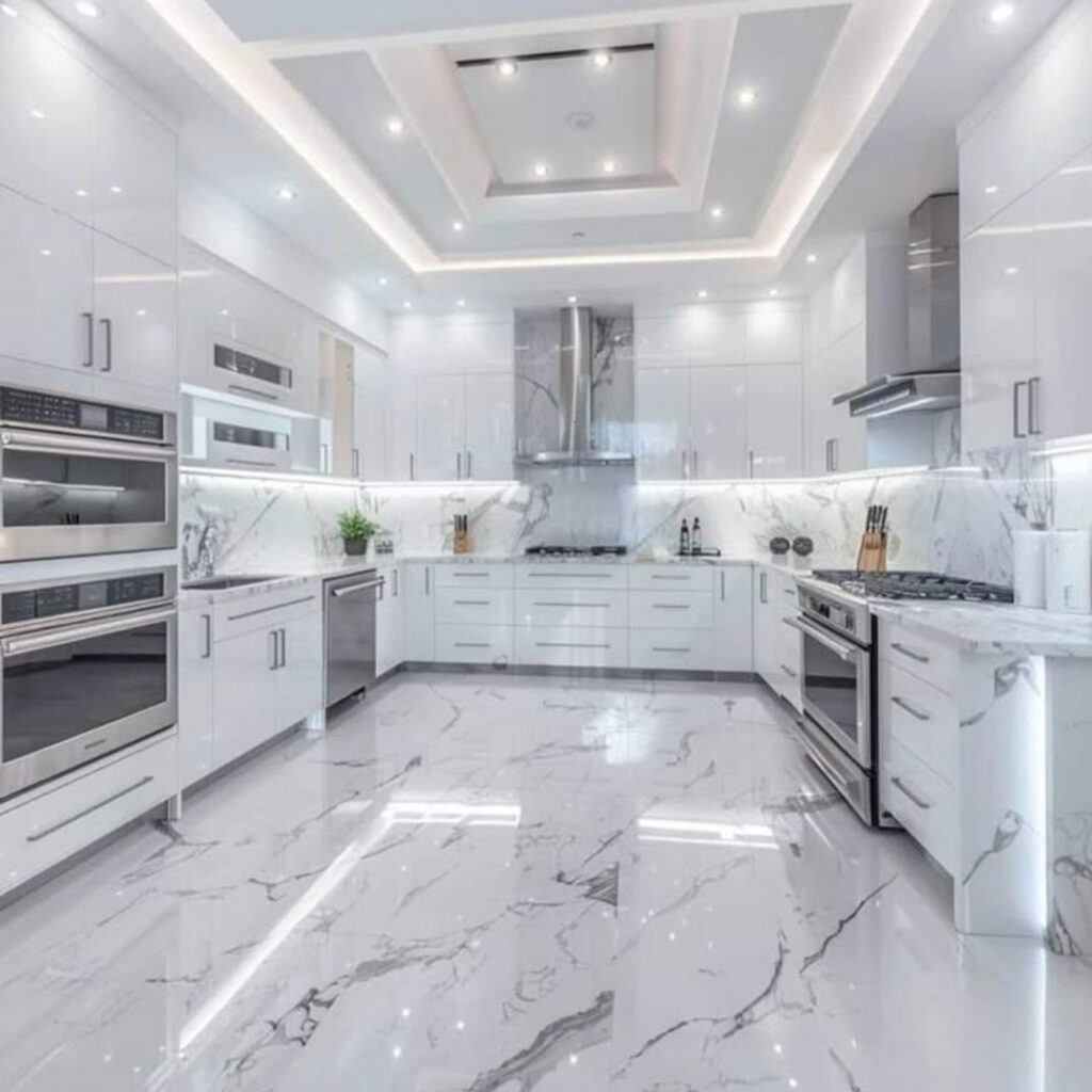 کابینت‌ آشپزخانه با طراحی زیبا