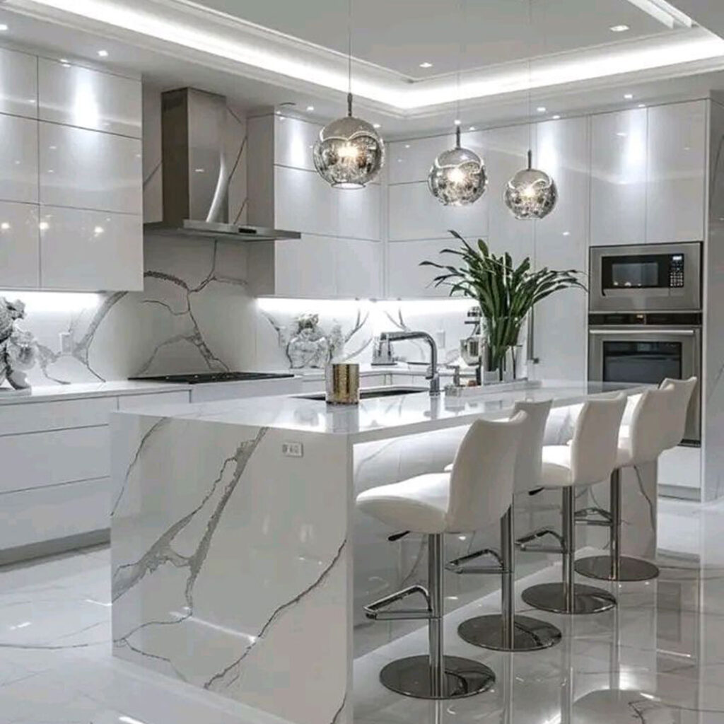 کابینت‌ آشپزخانه با طراحی شیک و خاص