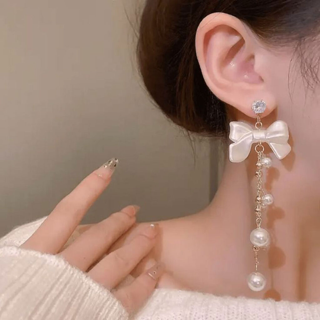 گوشواره کره‌ ای پاپیونی