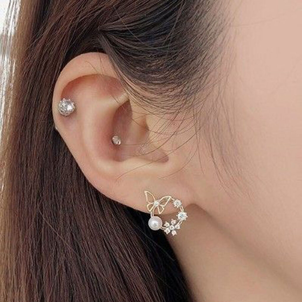 مدل گوشواره کره‌ ای شیک