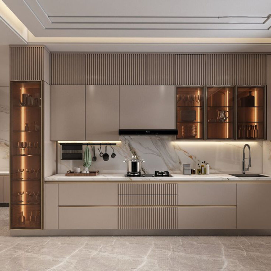 مدل‌ جدید کابینت آشپزخانه مینیمال