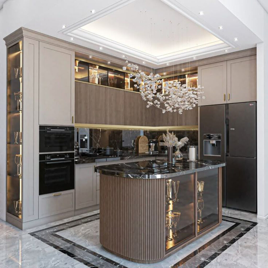مدل‌ جدید کابینت آشپزخانه ترند