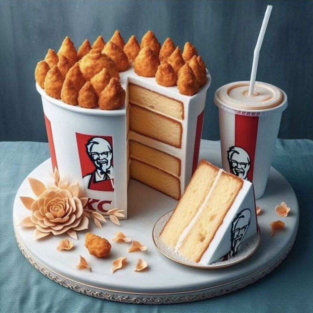 کیک تخیلی خاص