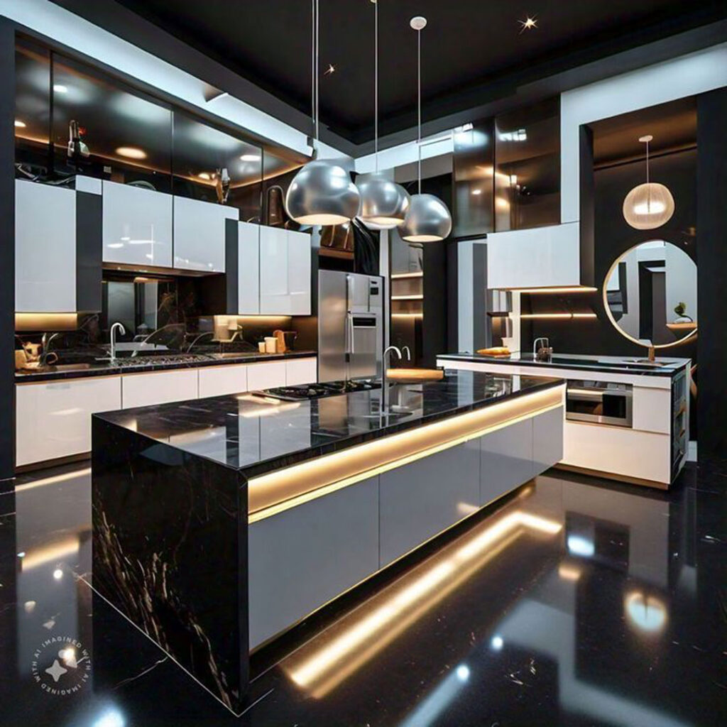 مدل‌ کابینت و جزیره آشپزخانه ترند