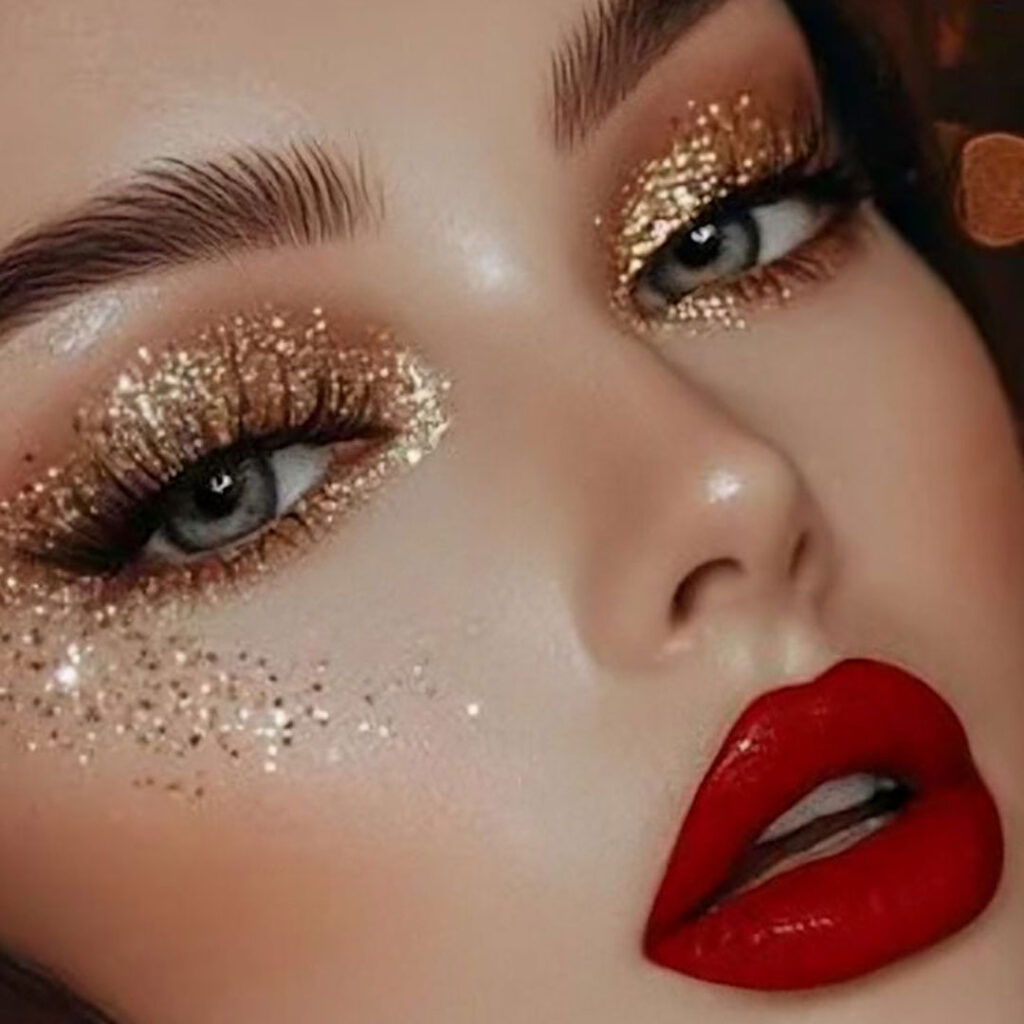 میکاپ ترند و پر زرق و برق ۲۰۲۵