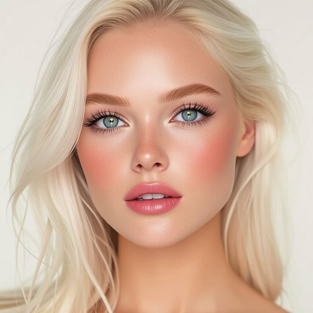 میکاپ نچرال زنانه شیک