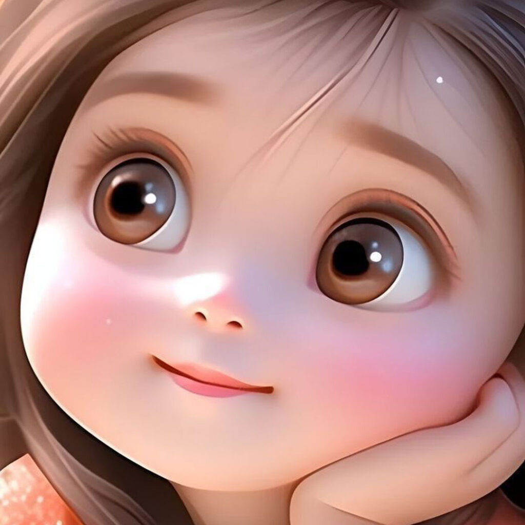 پروفایل کارتونی دخترونه ملوس