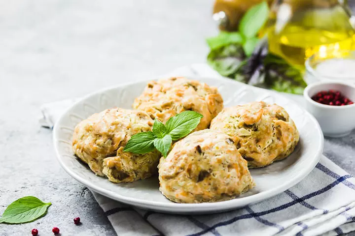 کتلت تن ماهی و اسفناج (تنوری)