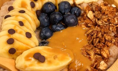 فیلم طرز تهیه اوتمیل صبحانه سه سوته 😋 | رژیمی، سالم و بدون قند