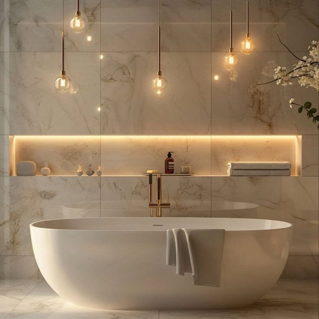 طراحی حمام ترند