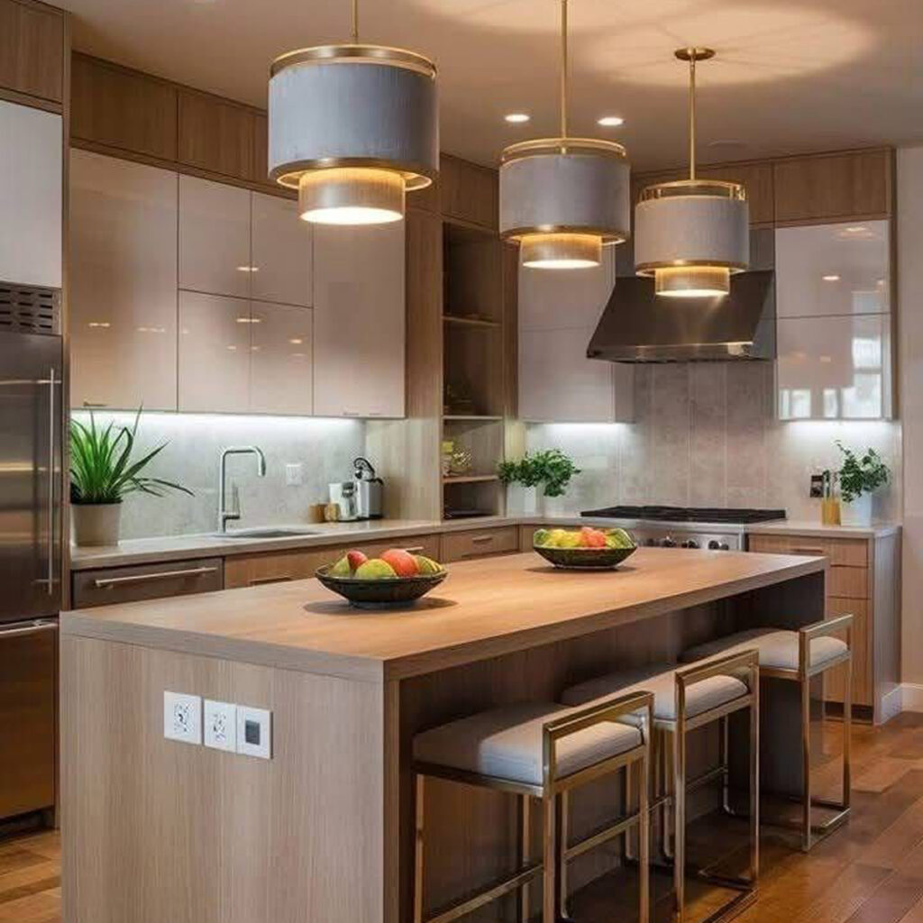 دیزاین کابینت آشپزخانه جذاب