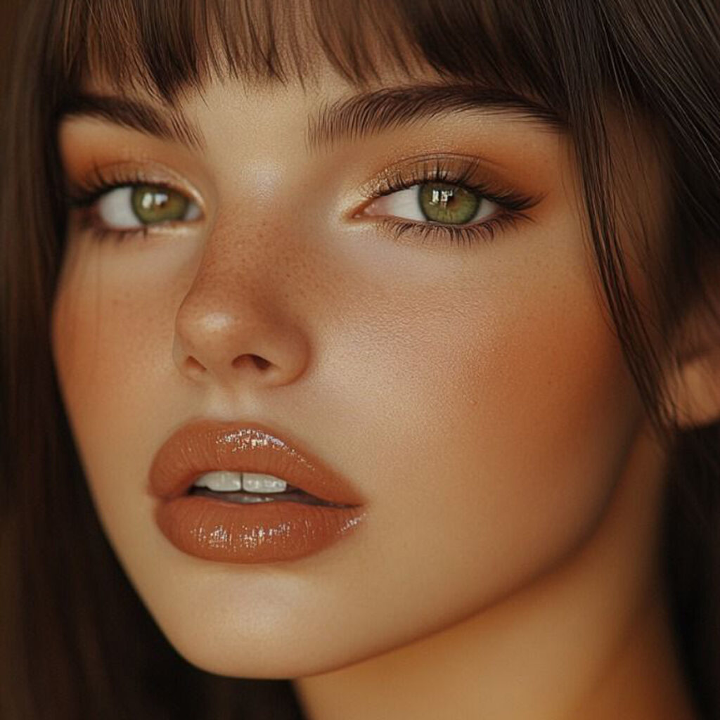 میکاپ پاییزی نچرال