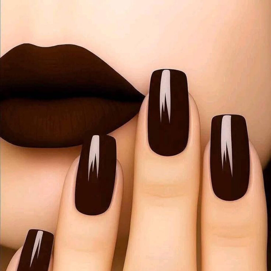 رنگ رژ لب تیره برای پاییز