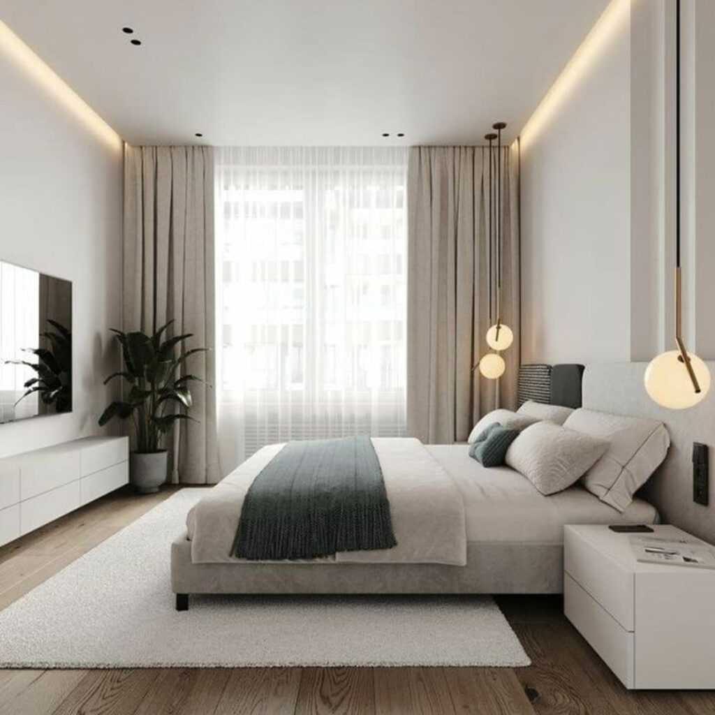 دیزاین اتاق خواب شیک