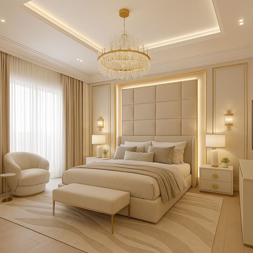 دیزاین اتاق خواب مینیمال