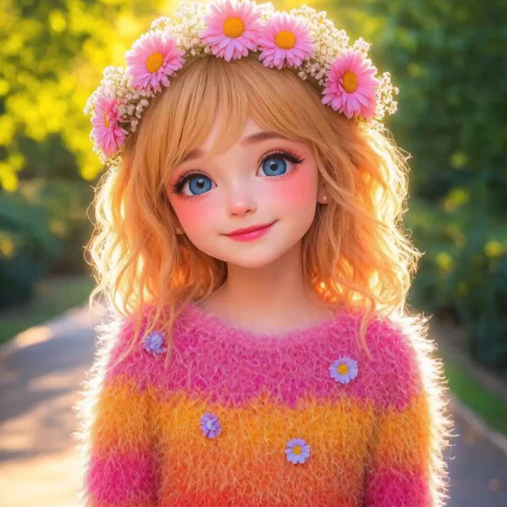 عکس پروفایل کارتونی دخترانه فانتزی