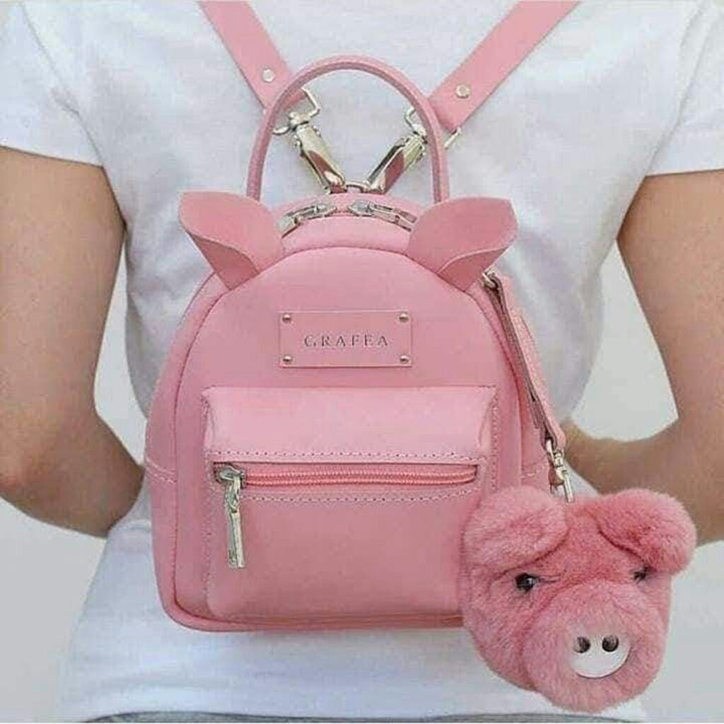 کوله پشتی دخترانه صورتی