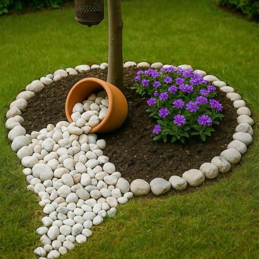 روش‌ تزیین باغ و حیاط جذاب