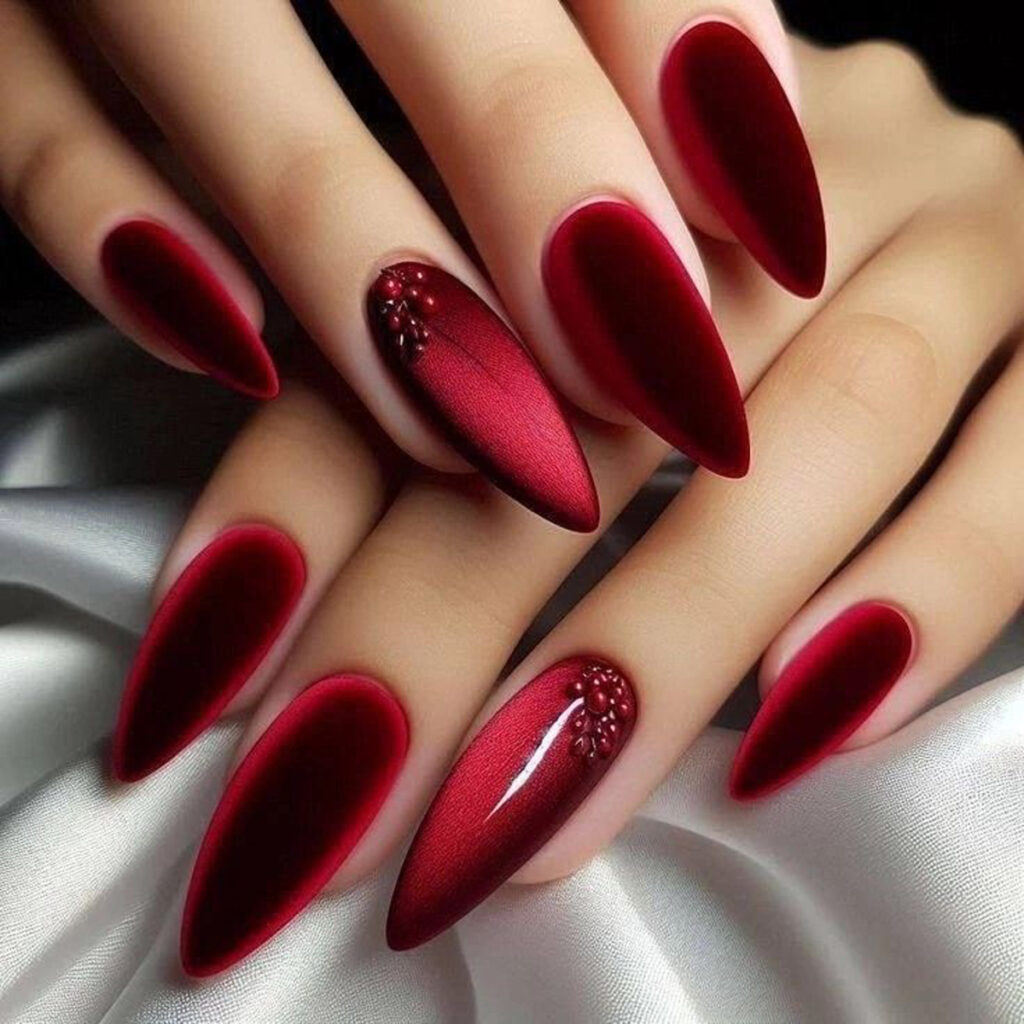 ترندهای ناخن مخملی