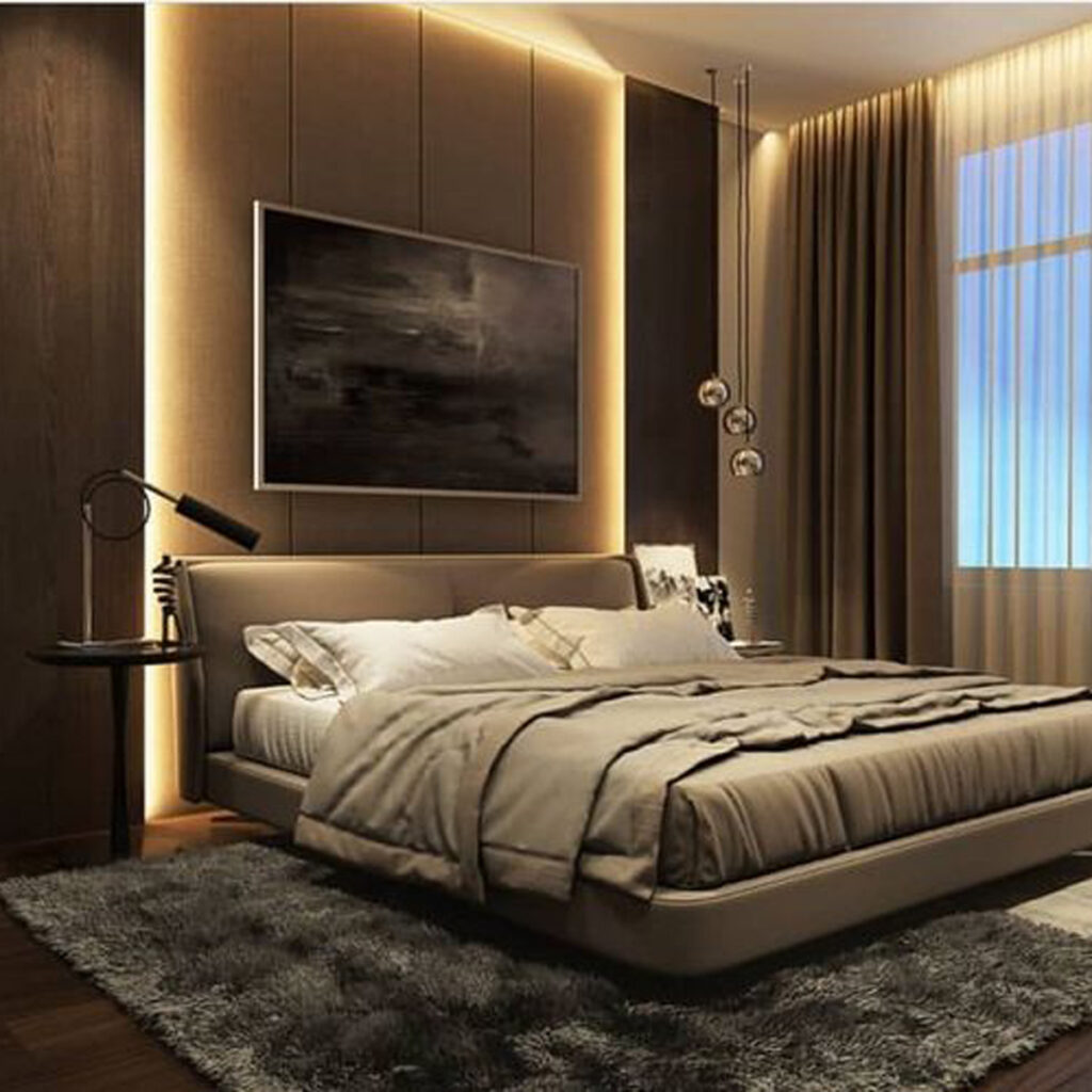 دیزاین مینیمال اتاق خواب 