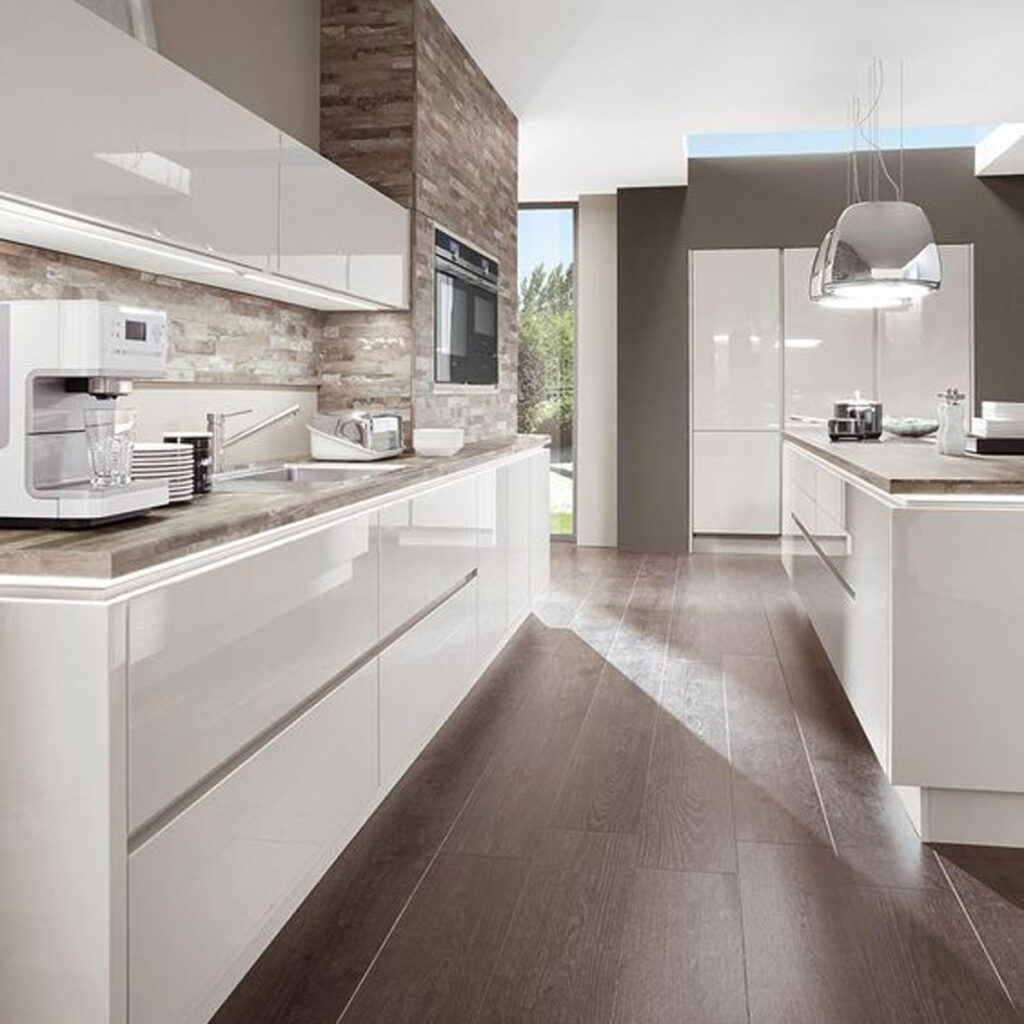 دیزاین کابینت آشپزخانه لاکچری