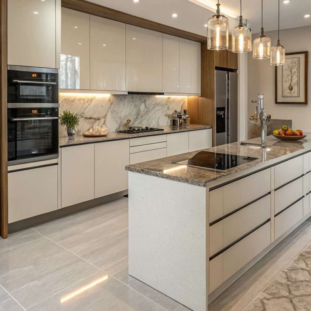 دیزاین کابینت آشپزخانه مدرن و ترند