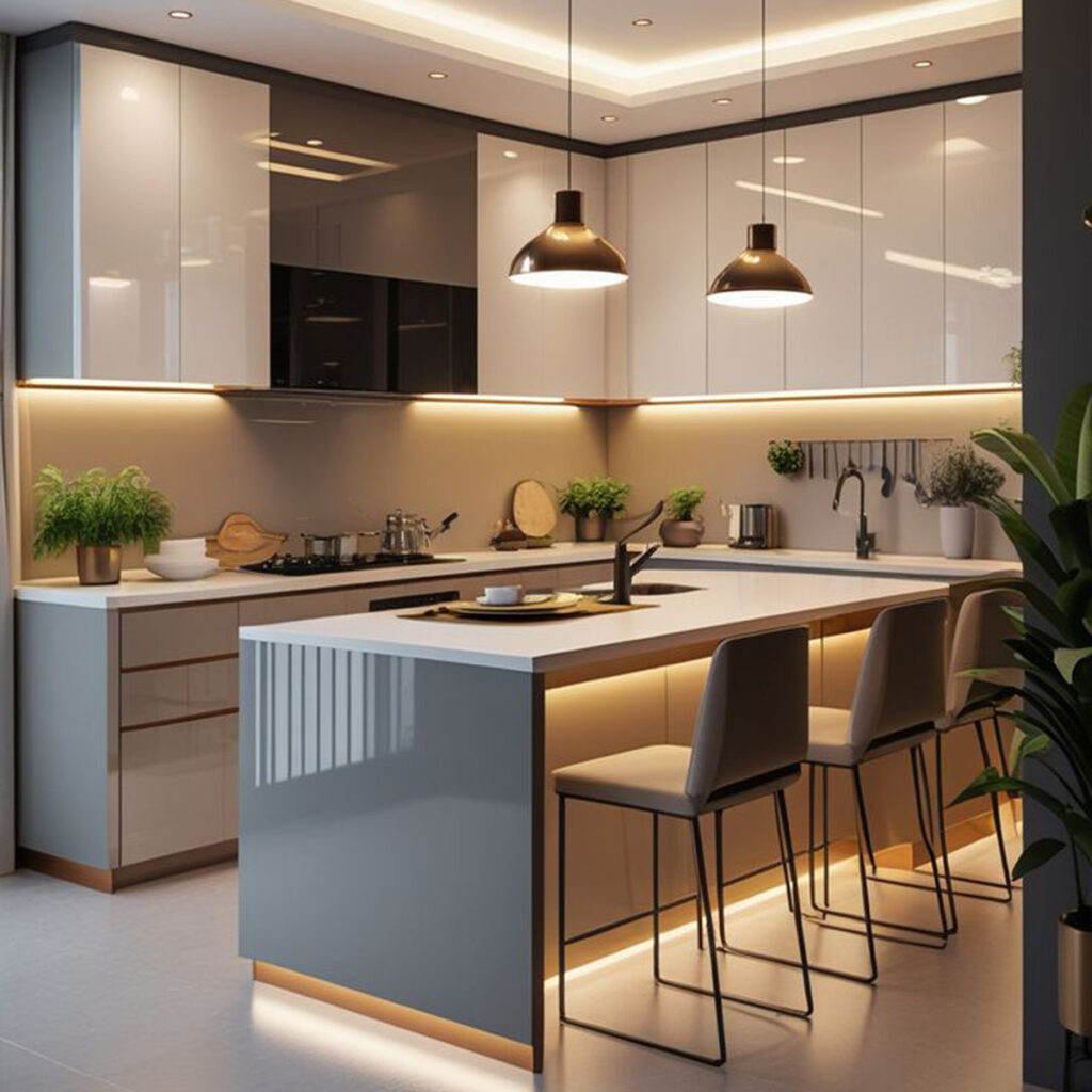 دیزاین کابینت آشپزخانه به سبک مدرن؛ دیزاین کابینت آشپزخانه مدرن