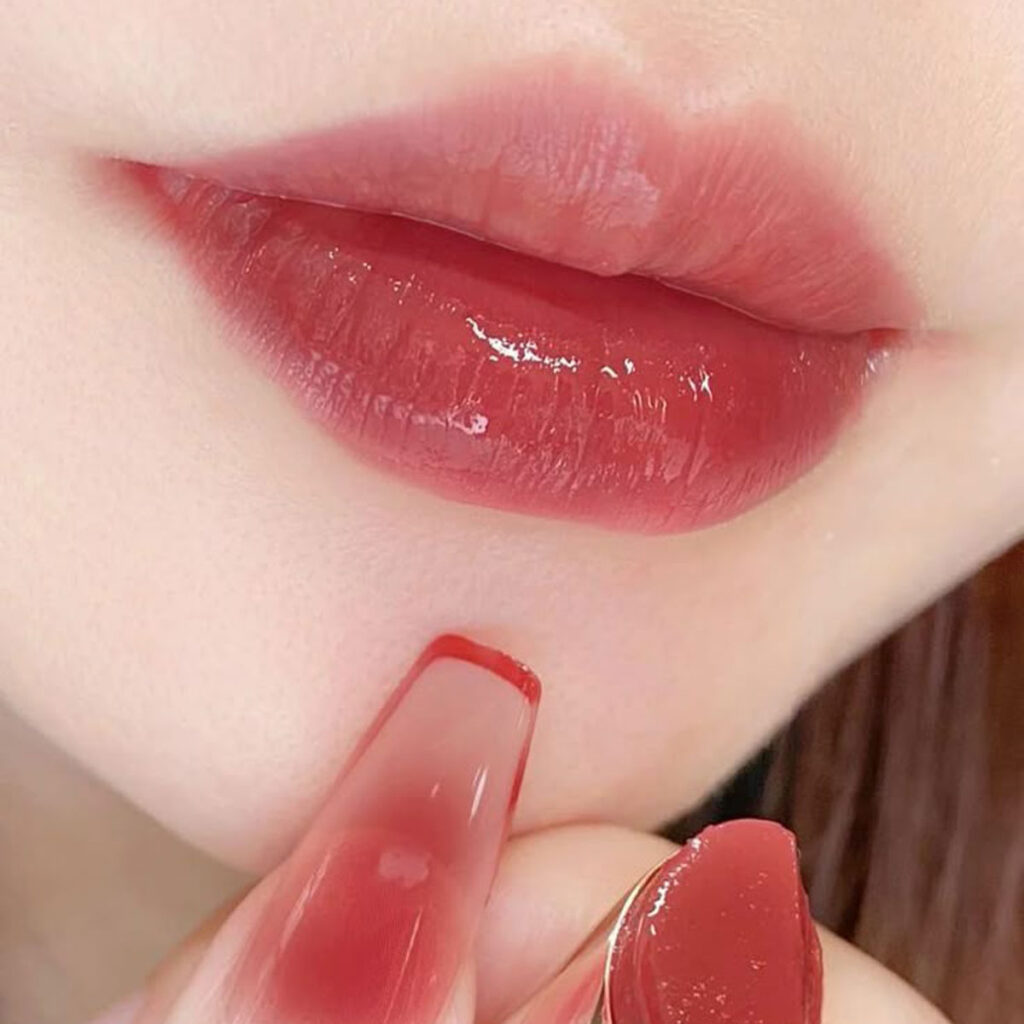 رنگ رژ لب دخترانه کره ای