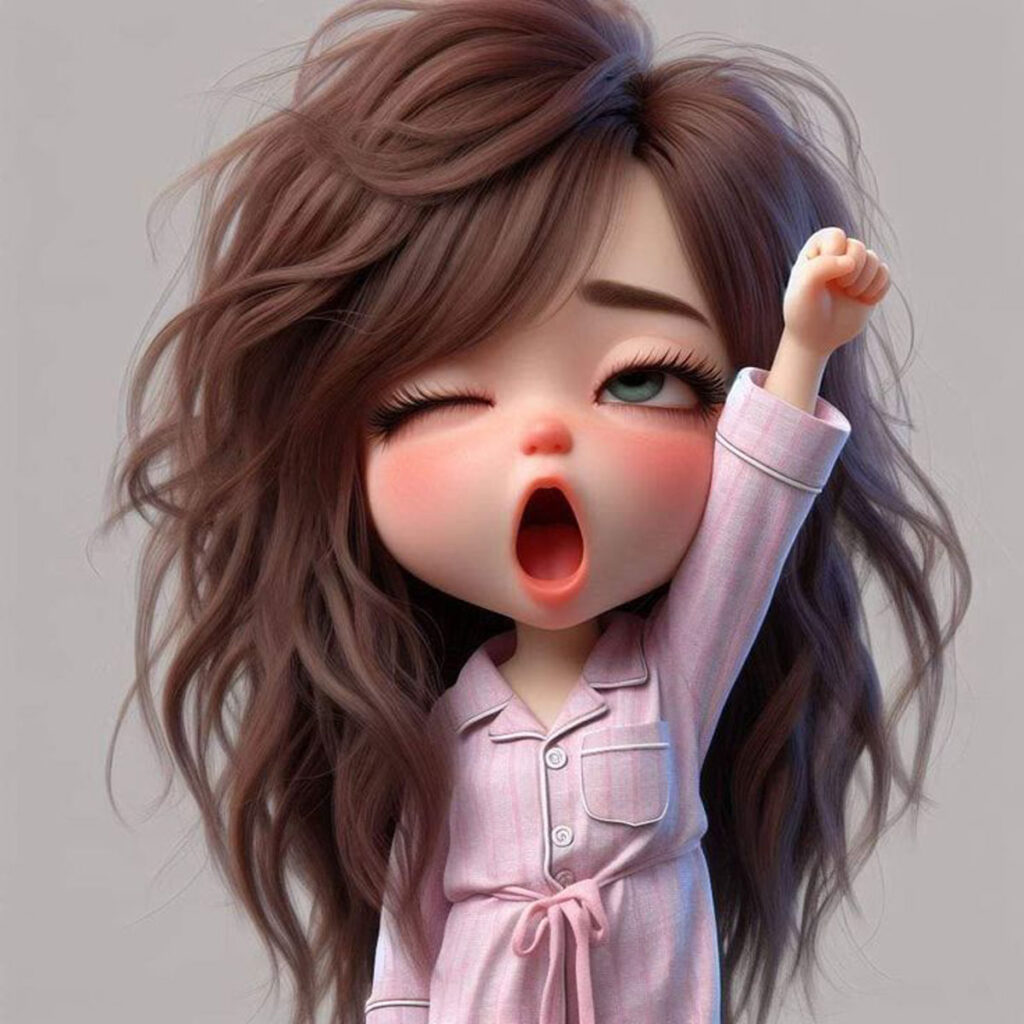 عکس پروفایل کارتونی و عروسکی دخترانه فانتزی
