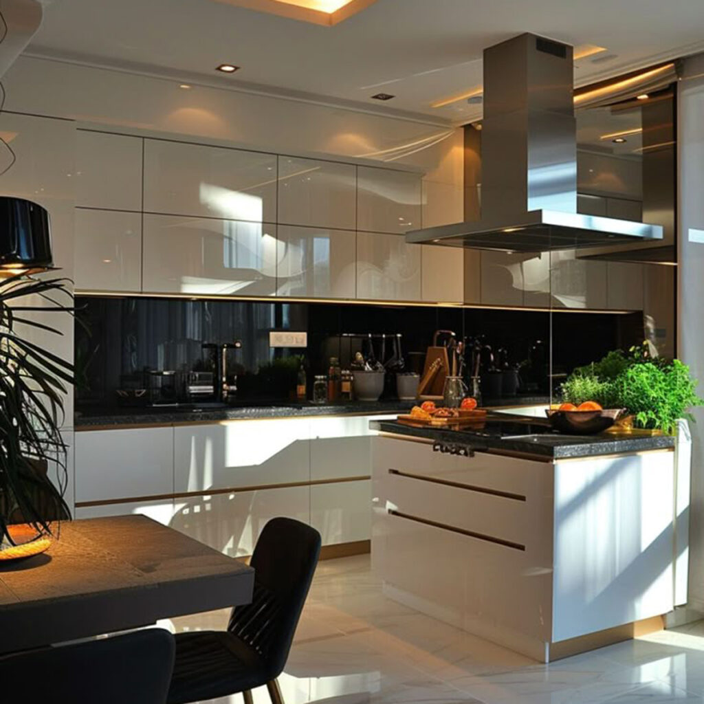 مدل کابینت آشپزخانه شیک
