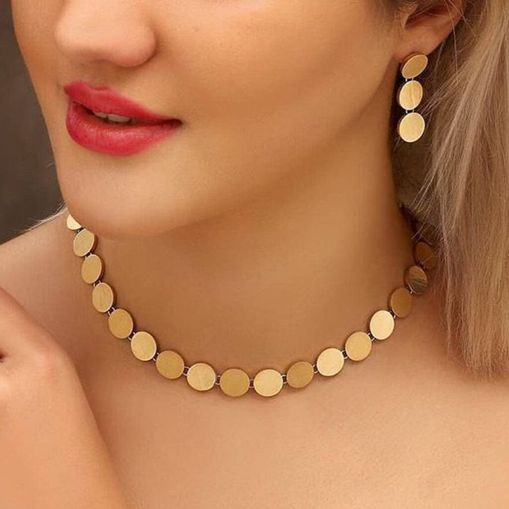 مدل‌ گردنبند زنانه سکه ای