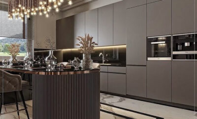 مدل‌ های کابینت مدرن ۲۰۲۵ | ترکیب رنگ و متریال لوکس