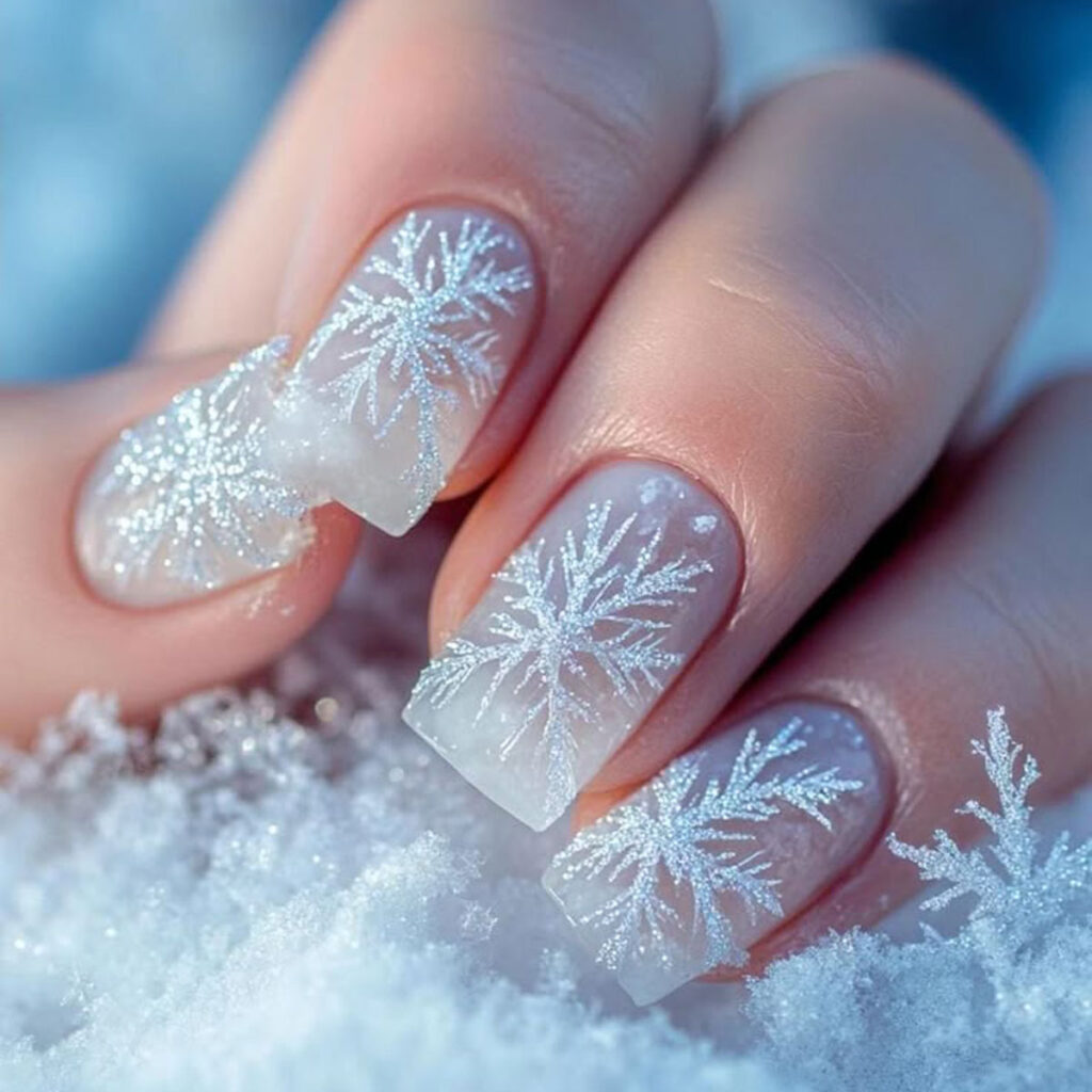 دیزاین ناخن ترند برای زمستان 