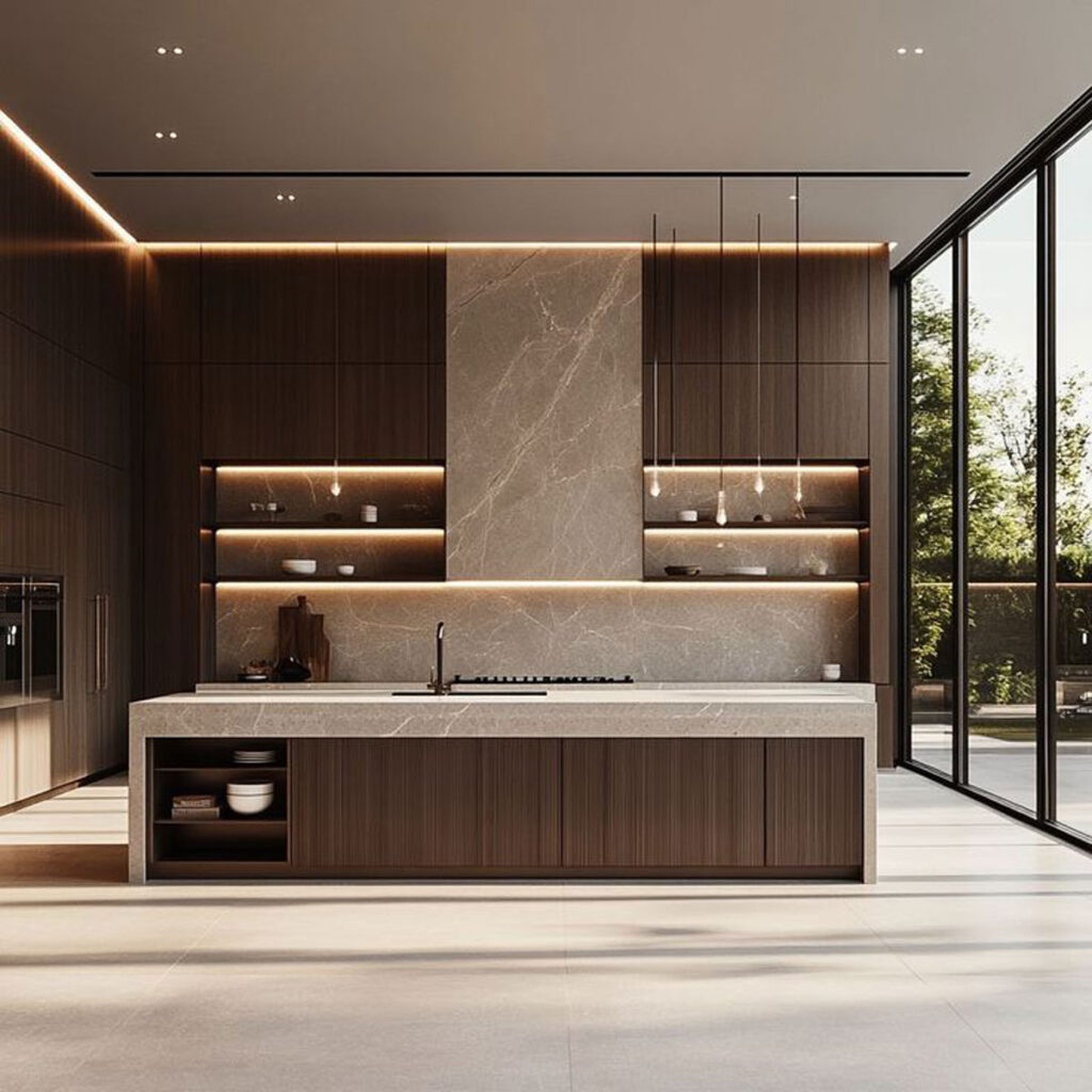 طراحی خاص کابینت‌ شیک