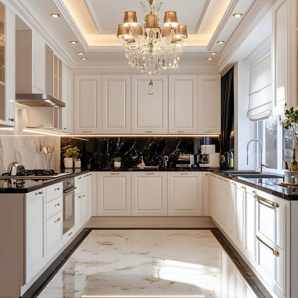 مدل کابینت مدرن و میینیمال برای آشپزخانه‌ امروزی 
