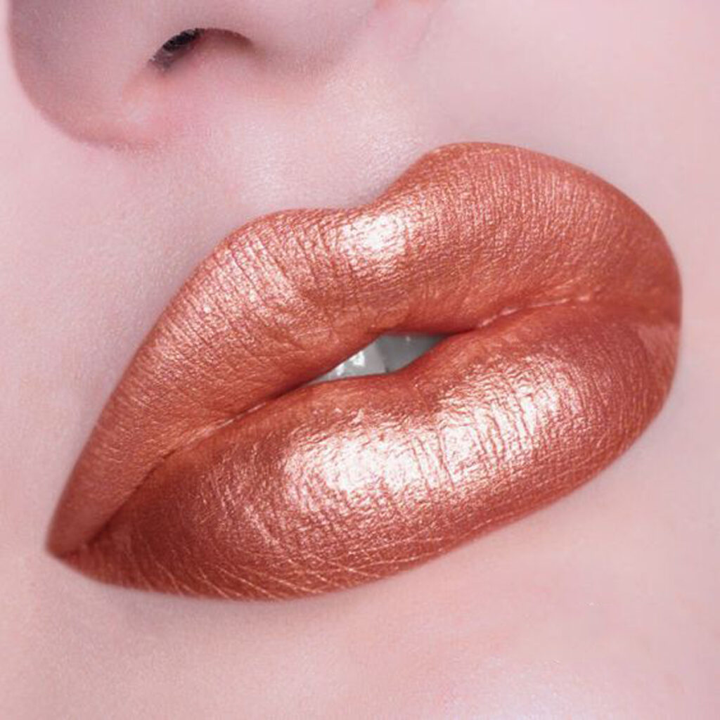 رنگ‌ های رژ لب مسی